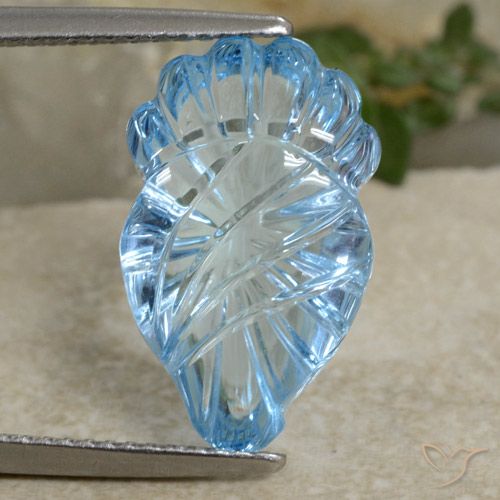 9.08ct Natural Swiss Blue Topaz, Fancy, Transparent, Photo A