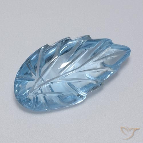 15.56ct Natural Sky Blue Topaz, Fancy, Transparent, Photo A