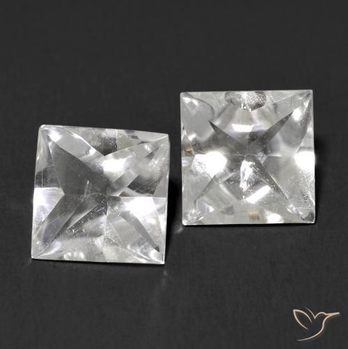 4ct Loose White Topaz Gemstones 