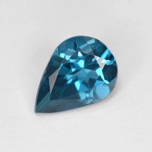 1 Carat London Blue Topaz Gem from Brazil