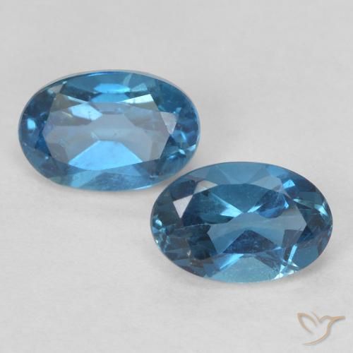 Loose London Blue Topaz Gemstones