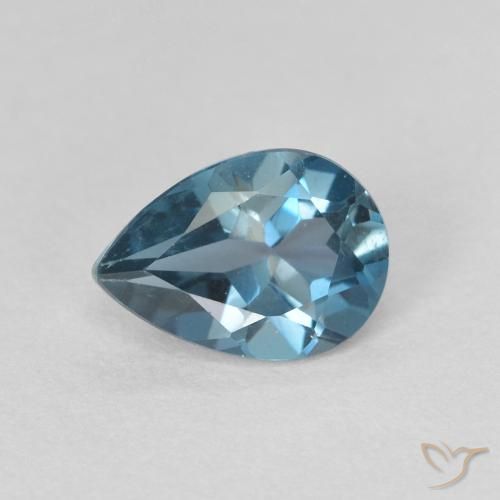 0.8 Carat London Blue Topaz Gemstone 