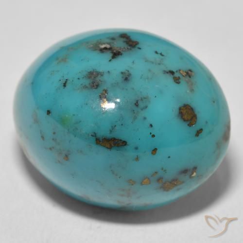 Natural Morenci Turquoise Cabochon 9 Carat Cab Stone Untreated Gemstone online Gems Jewelry Findings MC04