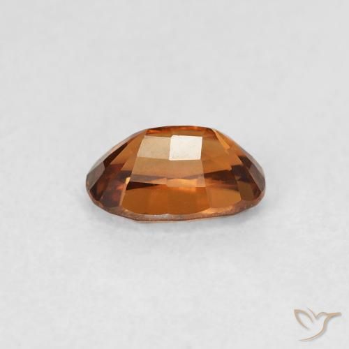 0.82 carat Orange Zircon Gemstone for Sale | Oval loose Zircon from ...