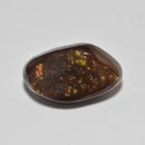 thumb image of 8.8ct Fancy Cabochon Multicolor Fire Agate (ID: 609888)